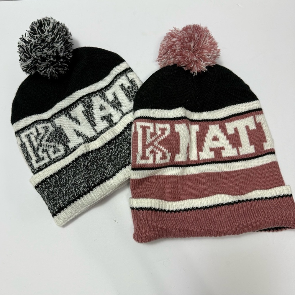 PINK NATION by Victoria secret Beanie‎ pompom